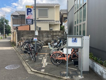 フルーツ自転車パーク北大路駅北